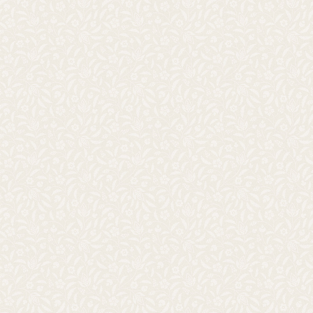 Sample of Beaumont Plain Wallpaper in Ecru