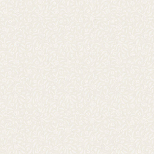 Sample of Beaumont Plain Wallpaper in Ecru