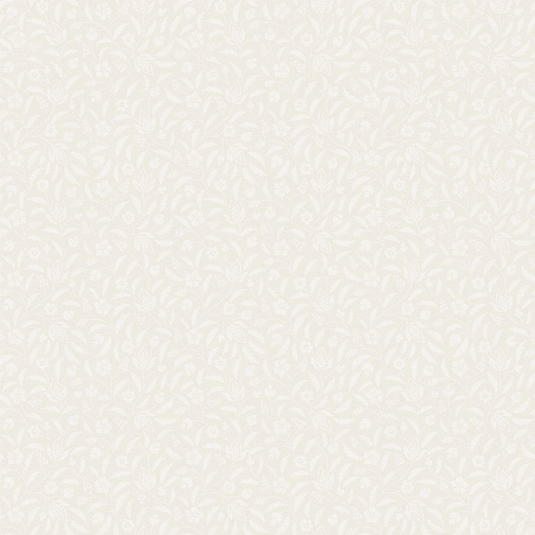 Sample of Beaumont Plain Wallpaper in Ecru