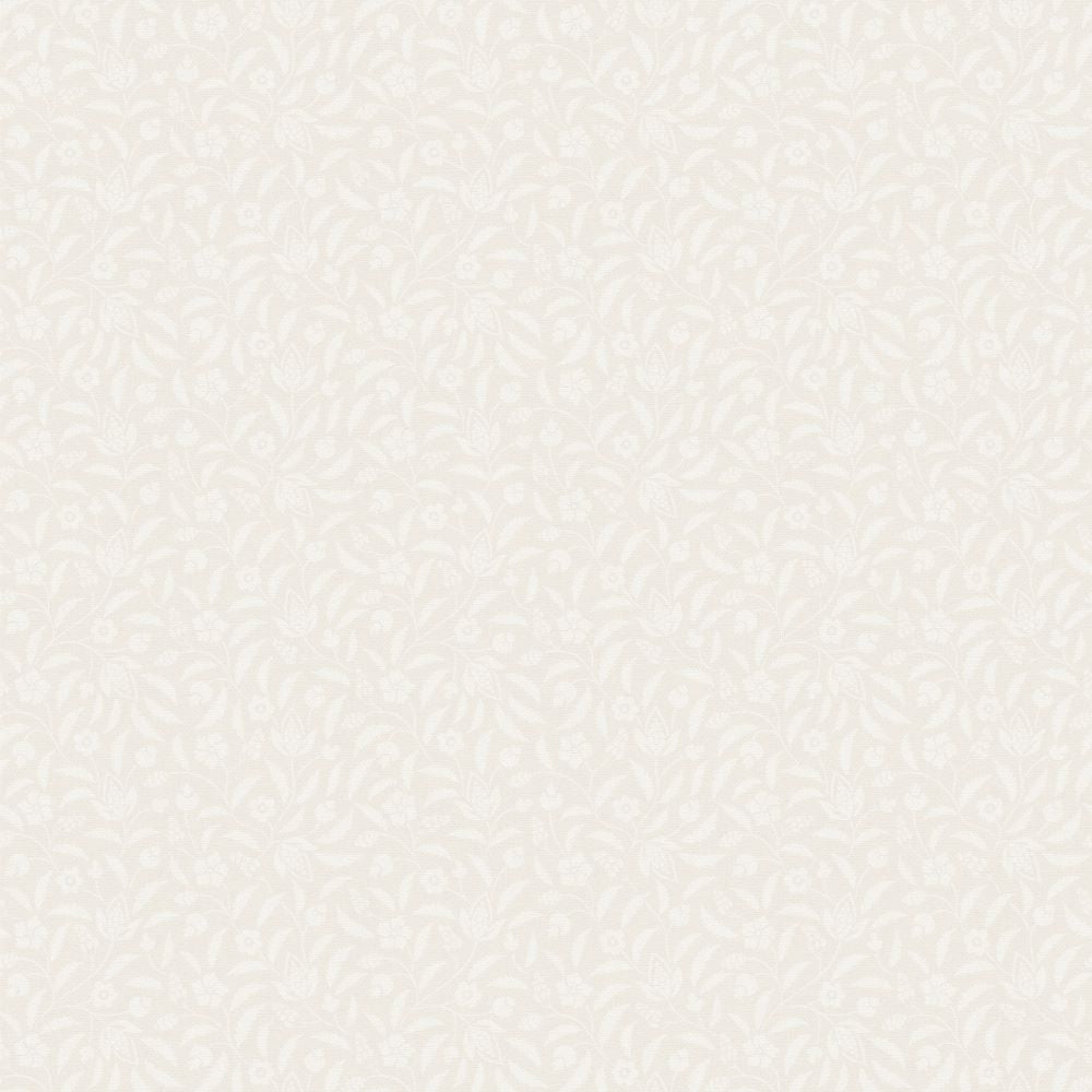 Beaumont Plain Wallpaper in Ecru
