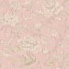 Serenity Wallpaper in Pink Parfait and Vintage Cream