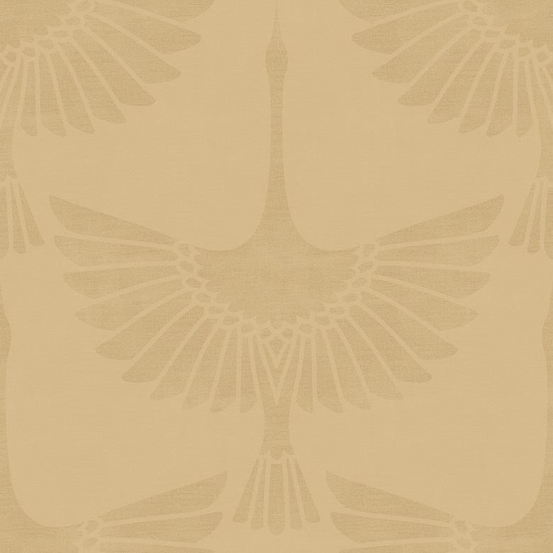 The Orient Wallpaper in Ochre