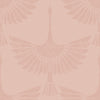 The Orient Wallpaper in Dusty Pink