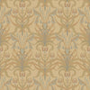 Versailles Wallpaper in Shades of Ochre and Mineral