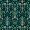 Versailles Wallpaper in Shades of Teal and Mineral