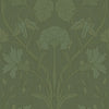 Parisienne Wallpaper in Shades of Olive