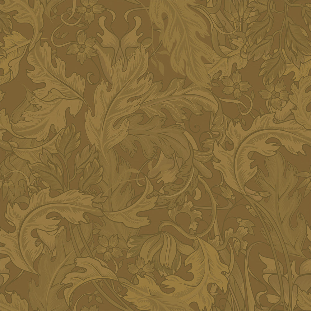 Jardin Wallpaper in Shades of Gold