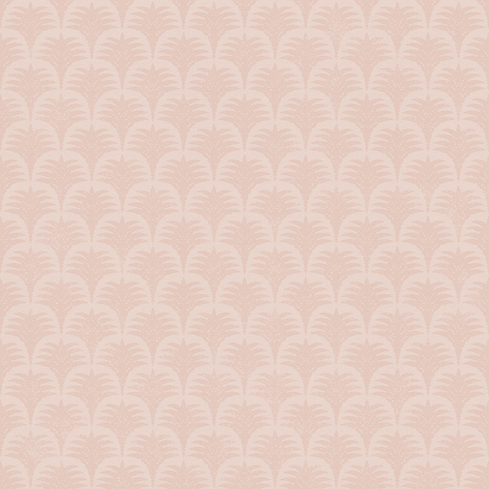 Nouveau Palm Wallpaper in Dusty Pink