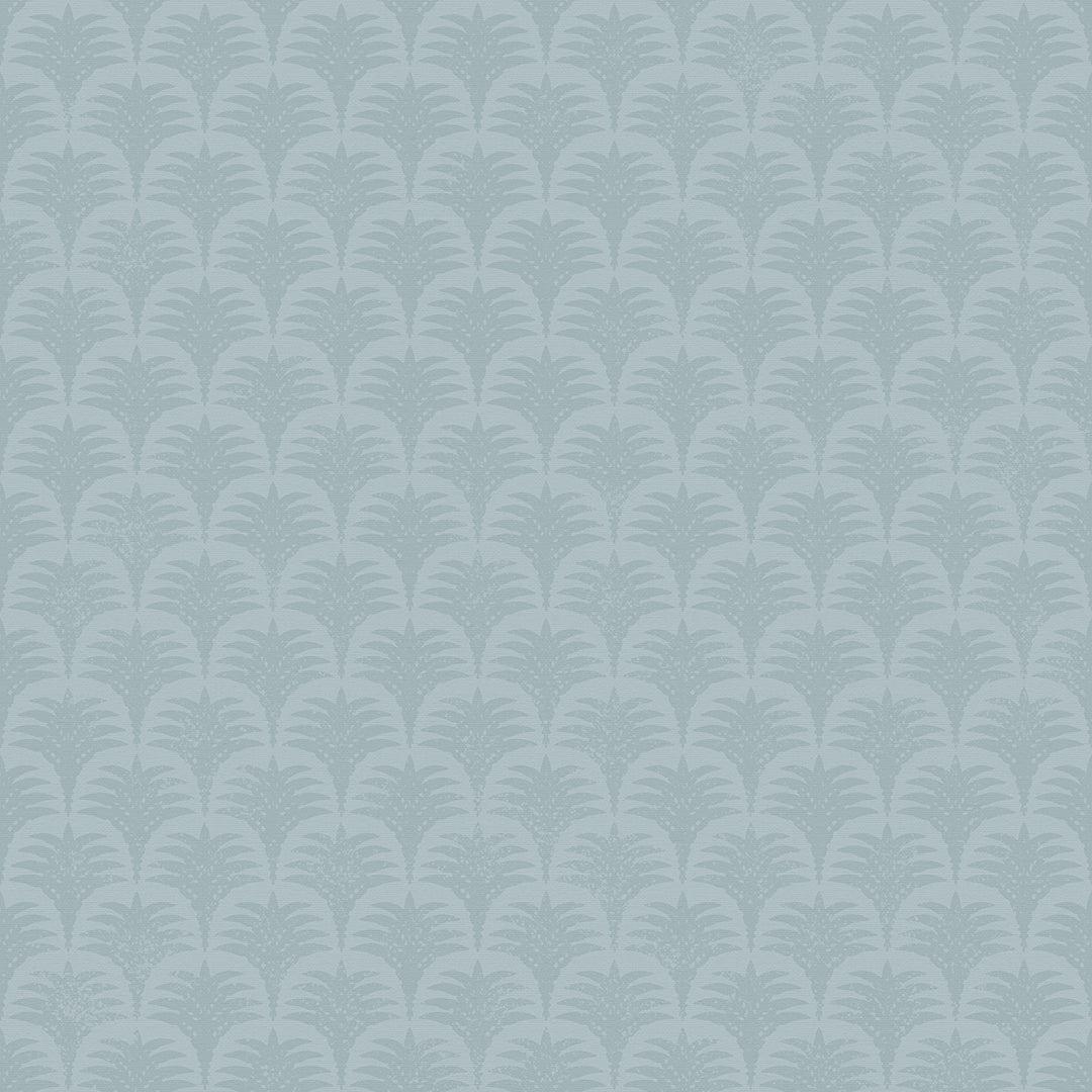 Sample of Nouveau Palm Wallpaper in Mineral