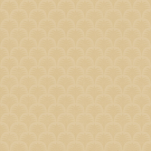 Nouveau Palm Wallpaper in Ochre