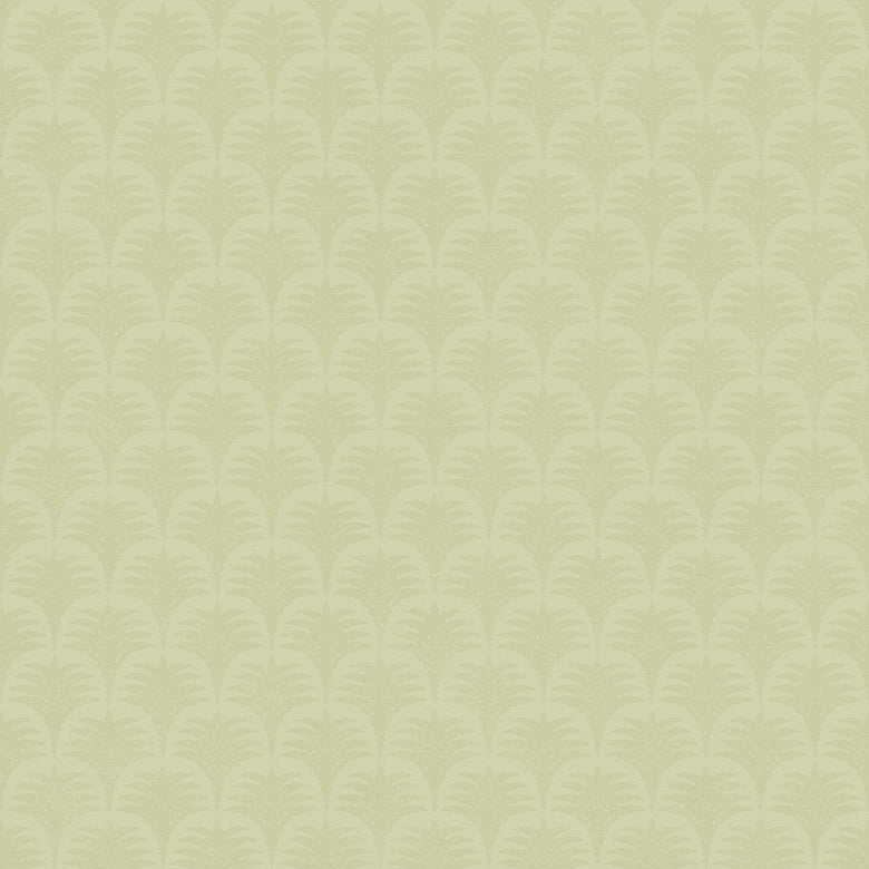 Nouveau Palm Wallpaper in Olive