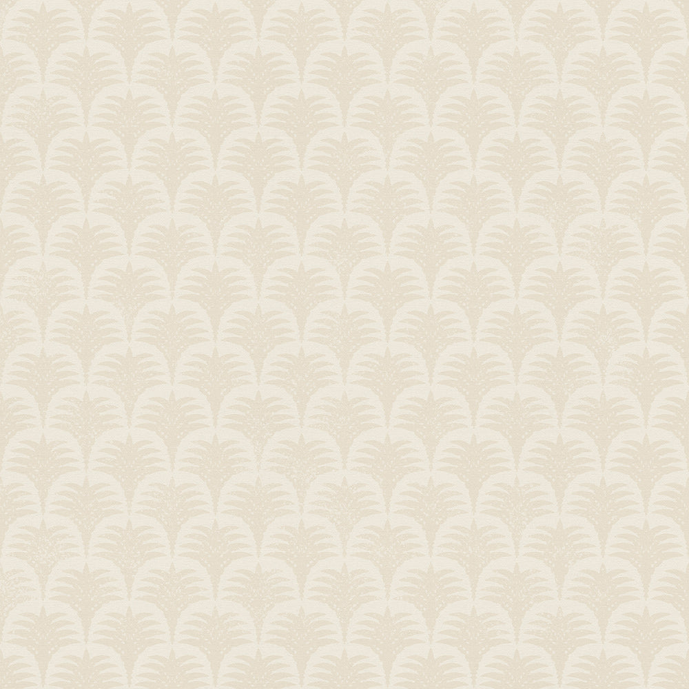 Nouveau Palm Wallpaper in Vintage Cream