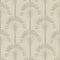 **Sample** Palmette Wallpaper in Vintage Cream