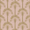 **Sample** Palmette Wallpaper in Dusty Pink and Gold