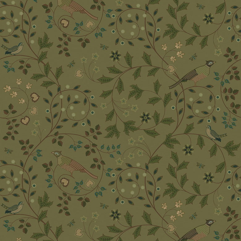 The Grand Estate Wallpaper in Rural Tones on Gentleman Green
