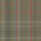 Royal Tartan Wallpaper in Bracken Green, Sage and Red