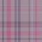 Royal Tartan Wallpaper in Heather, Rich Plum and Sky Blue