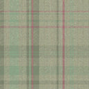 Royal Herringbone Tartan Wallpaper in Mint, Green and Berry