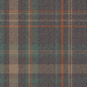 Royal Herringbone Tartan Wallpaper in Navy, Teal and Rust