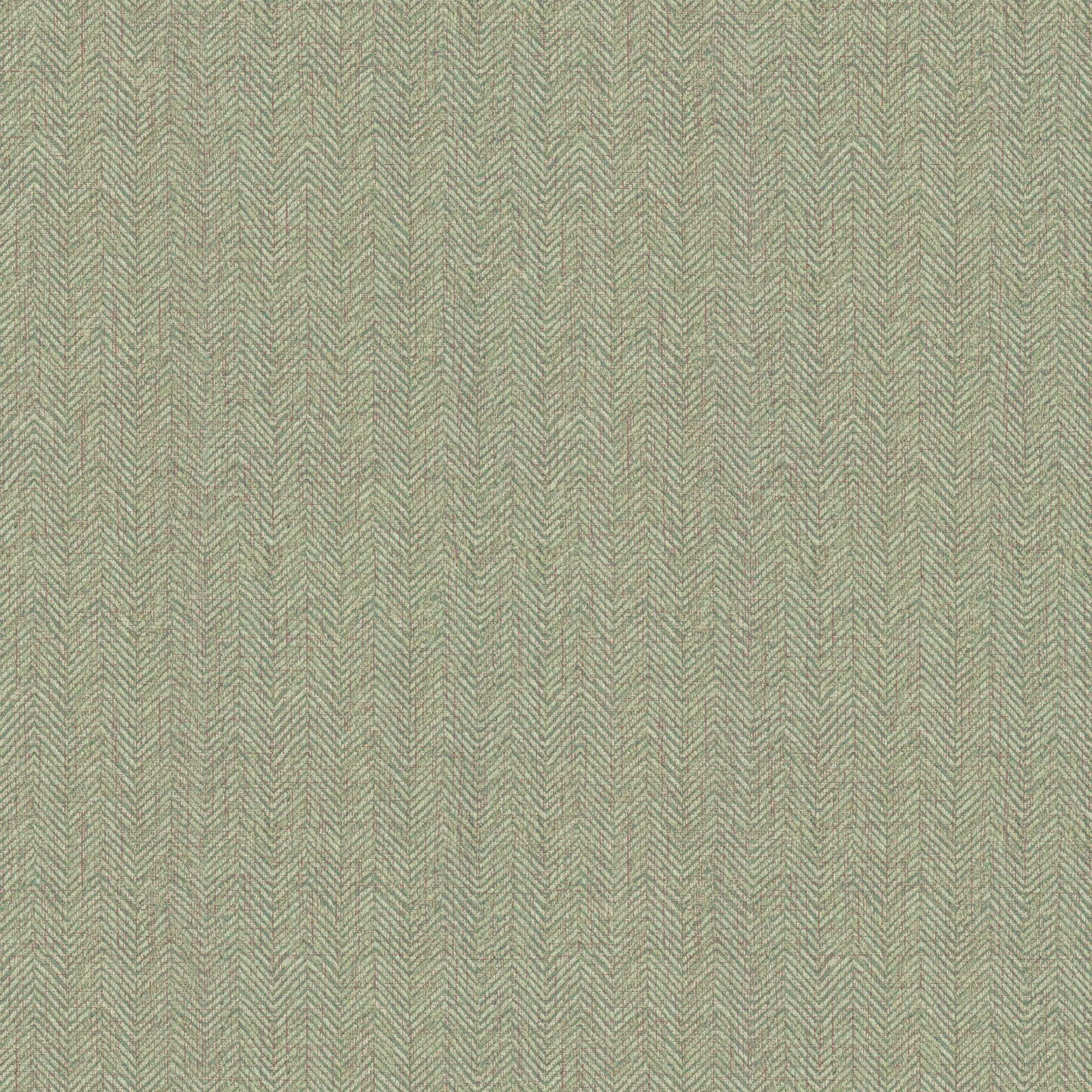 Royal Herringbone Wallpaper in Mint