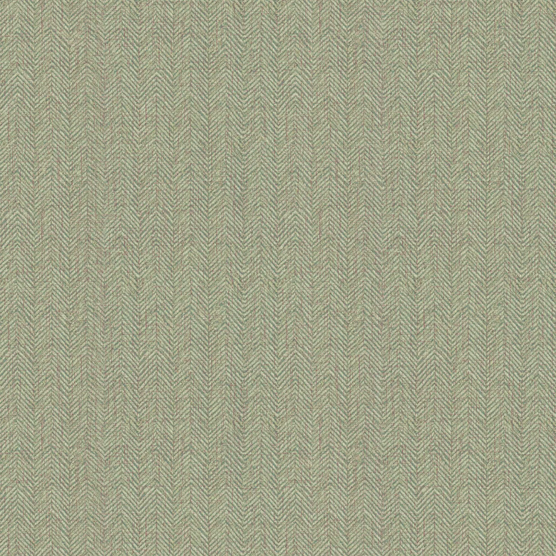 Royal Herringbone Wallpaper in Mint