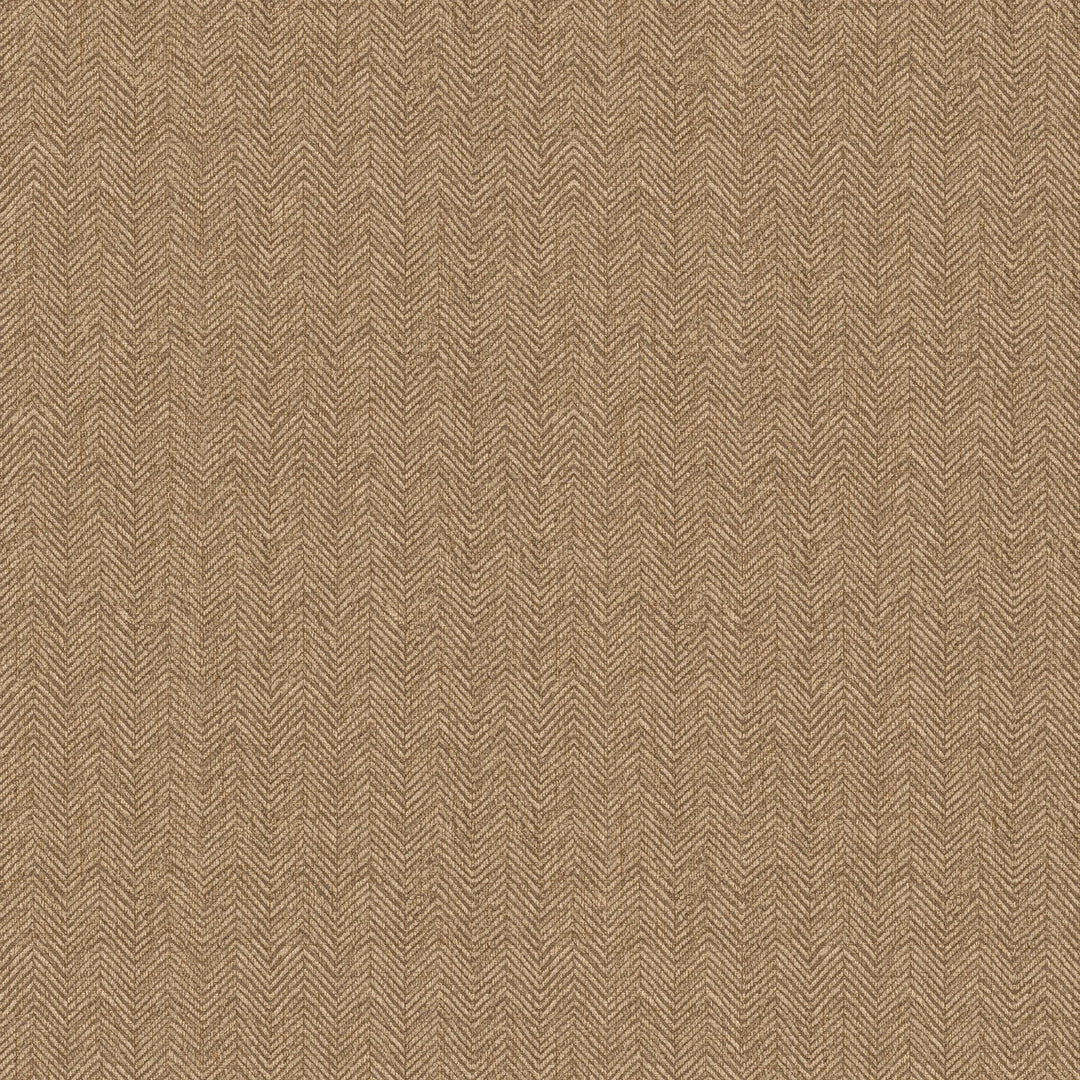 Sample of Royal Herringbone Wallpaper in Hazelnut
