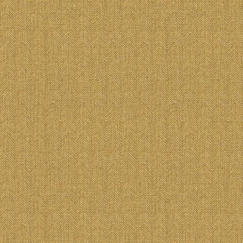 Royal Herringbone Wallpaper in Mustard