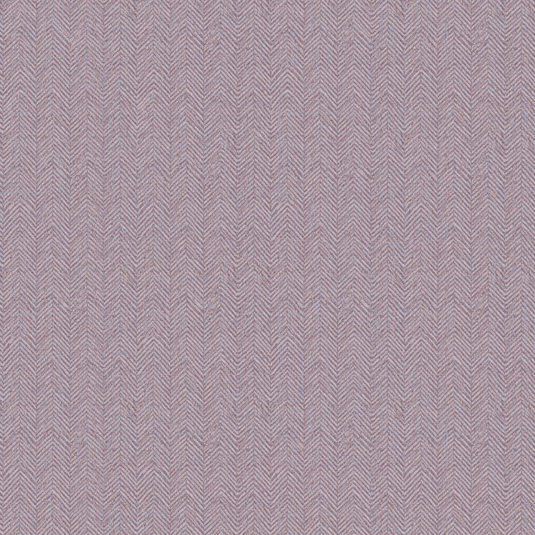 Royal Herringbone Wallpaper in Heather