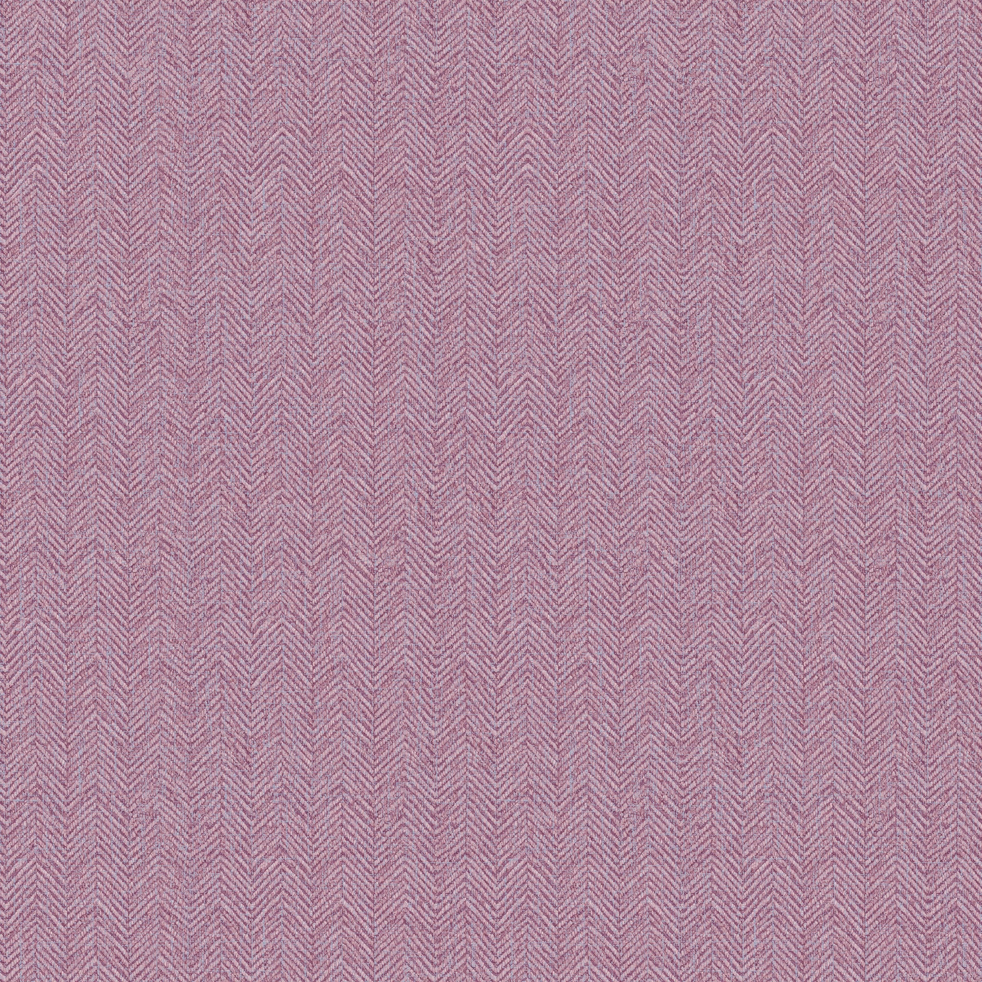 Royal Herringbone Wallpaper in Plum