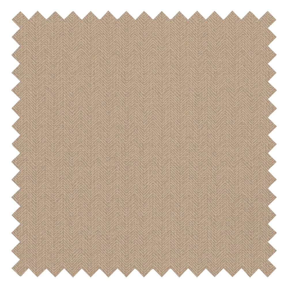 Royal Herringbone Fabric in Camel