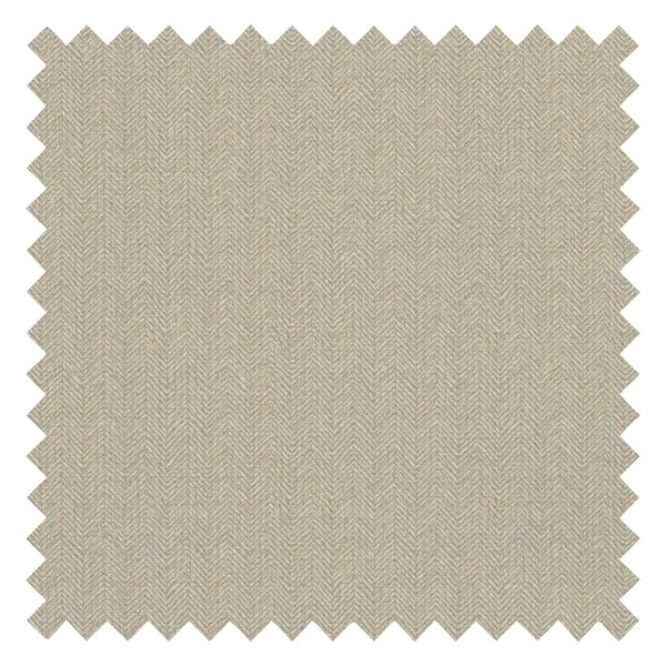 Royal Herringbone Fabric in Cream