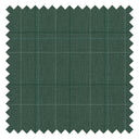 Royal Check Fabric in Dark Green, Sage and Turquoise