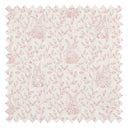 Woodland Sanctuary Fabric in Dusty Pink on Cream