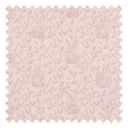 Woodland Sanctuary Fabric in Dusty Pink on Pink