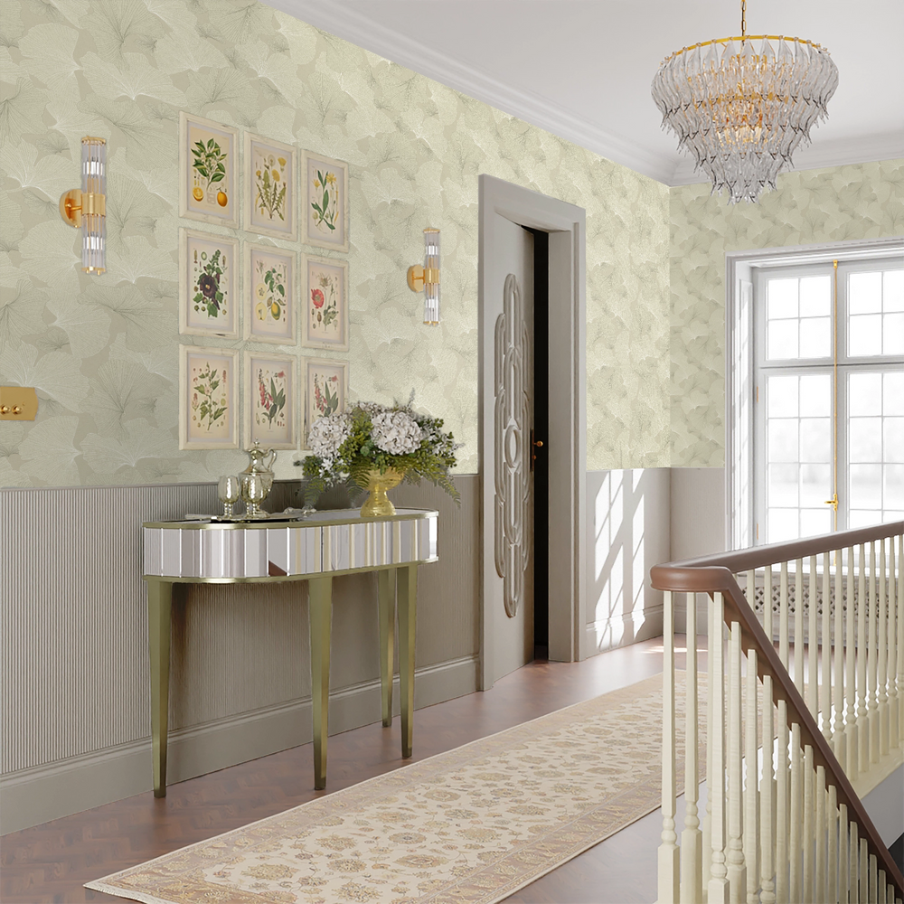 Genevieve Wallpaper in Cream