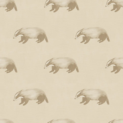 Lord Brocktree Wallpaper in Biscuit