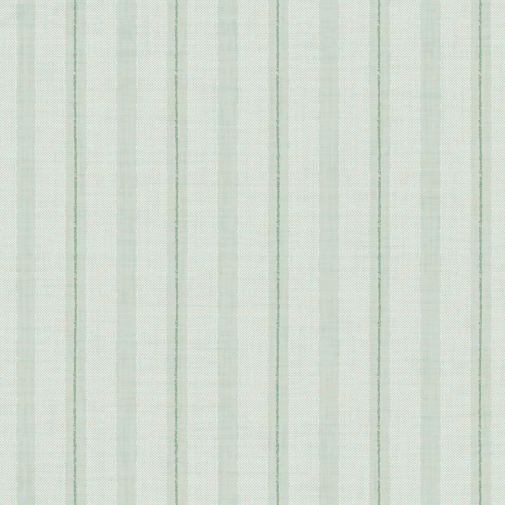New England Stripe Wallpaper in Warm Mint