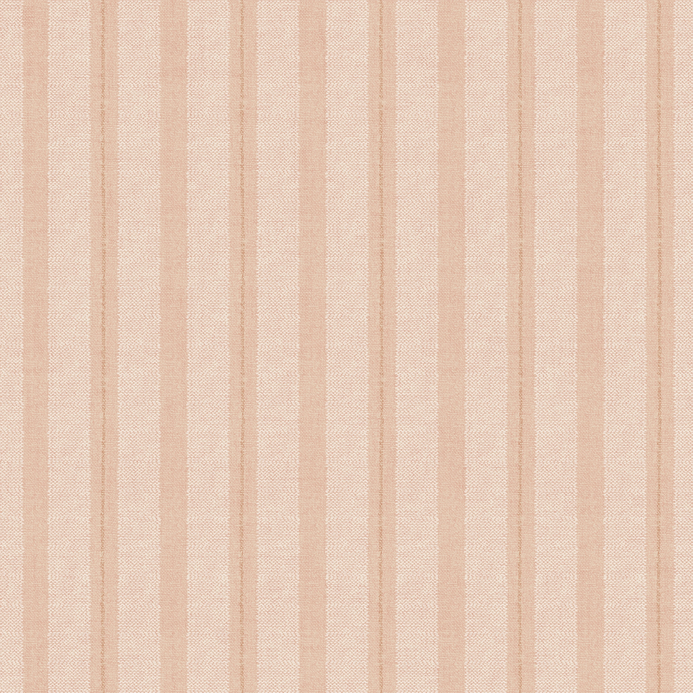 New England Stripe Wallpaper in Spice