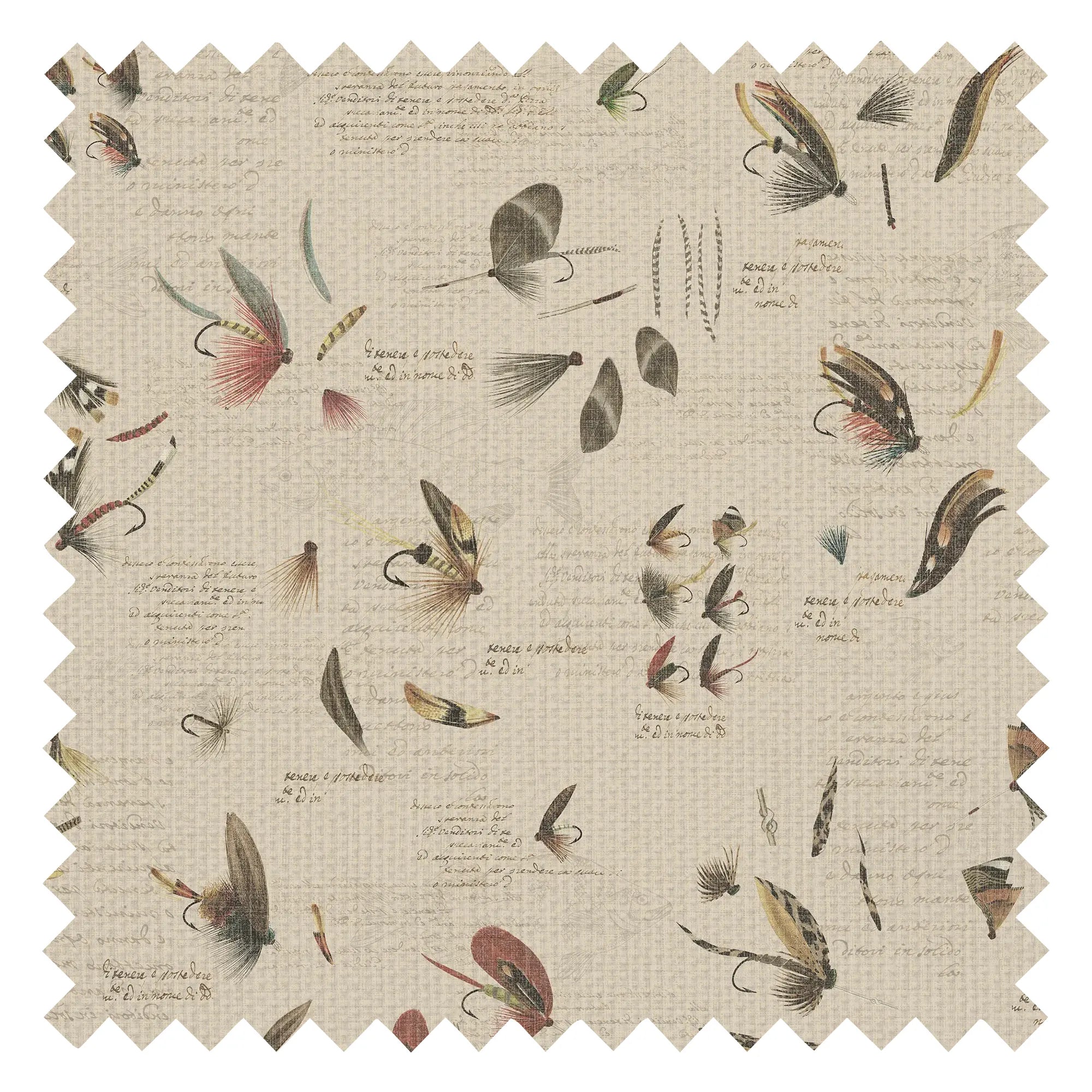 Tied and True Fabric in Cream