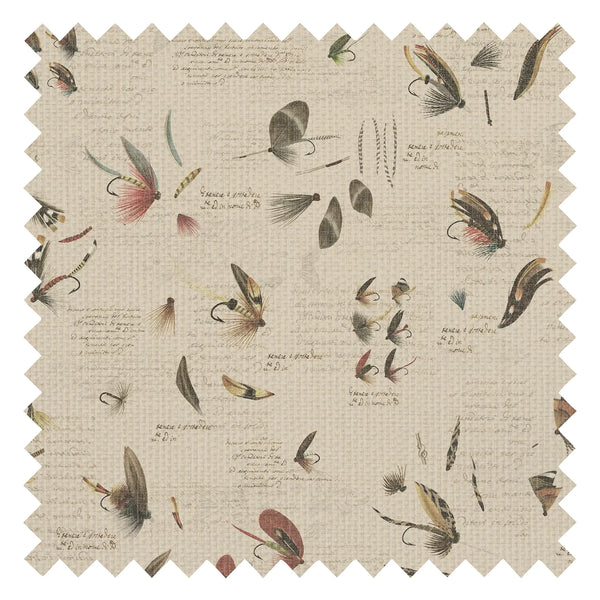 Tied and True Fabric in Cream