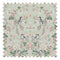 Bramble and Beak Fabric in Pinks and Greens on Sage