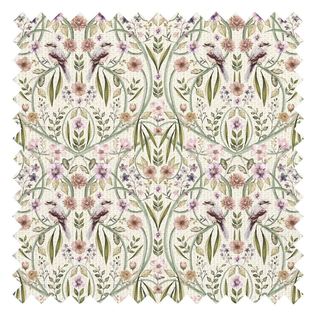 Phyllip Perch Fabric in Cream
