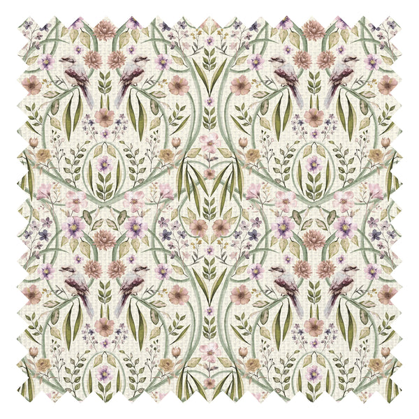 Phyllip Perch Fabric in Cream