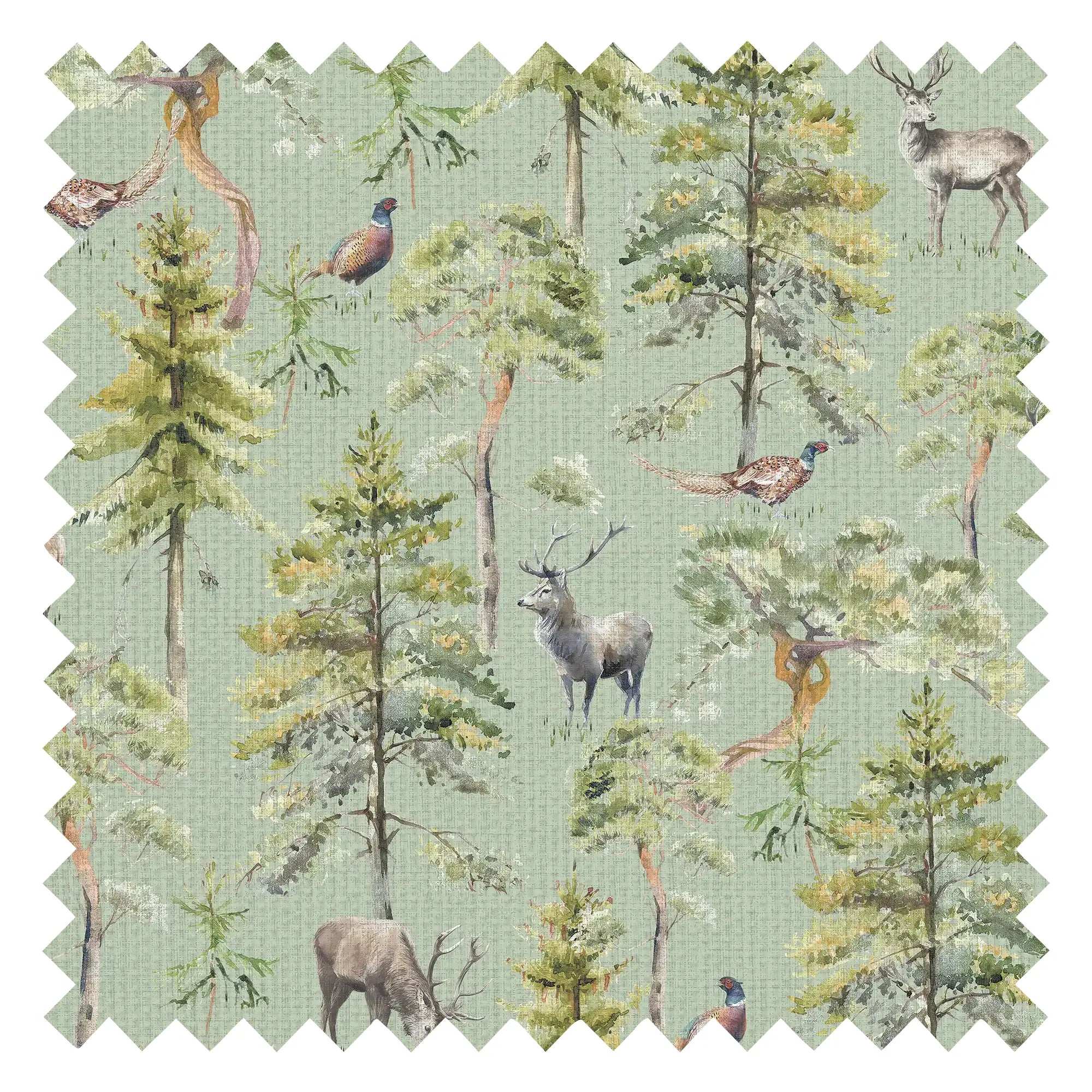 Gamekeeper's Morning Fabric in Sage