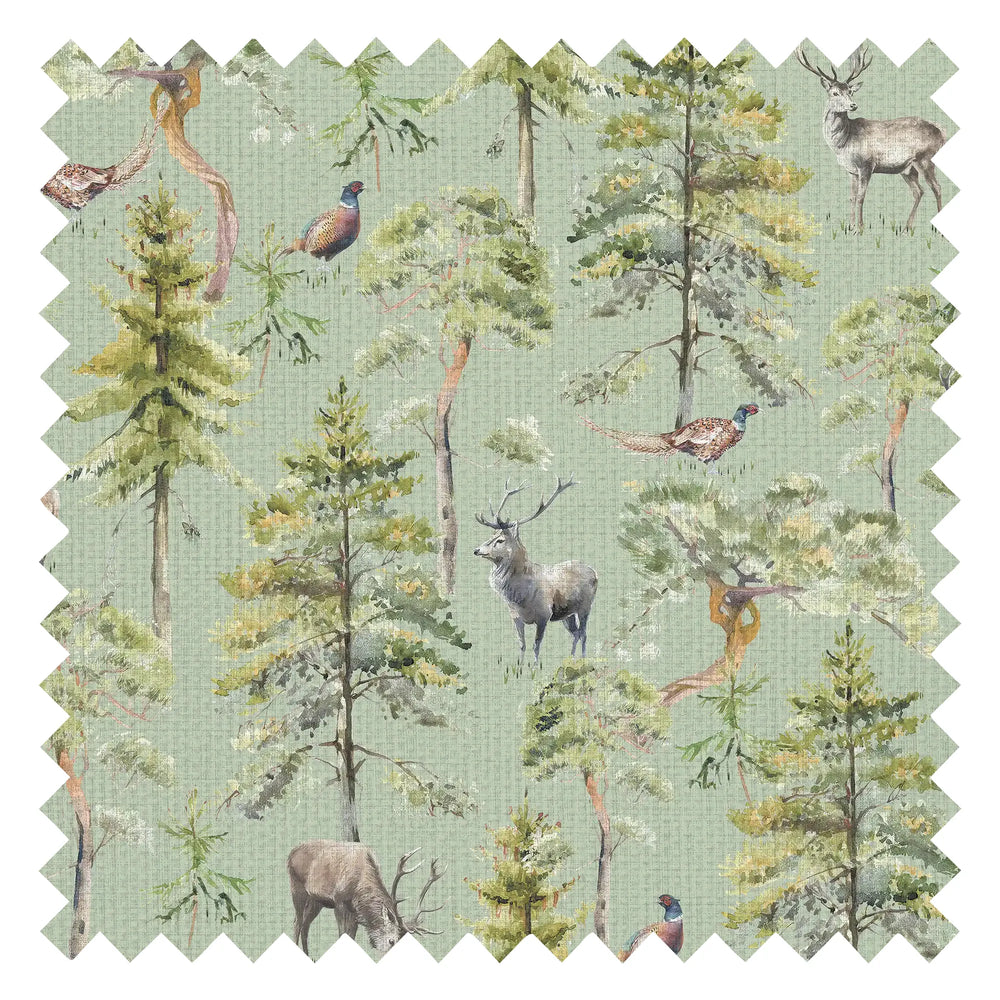 Gamekeeper's Morning Fabric in Sage