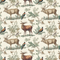 Moorland Majesty Wallpaper in Cream