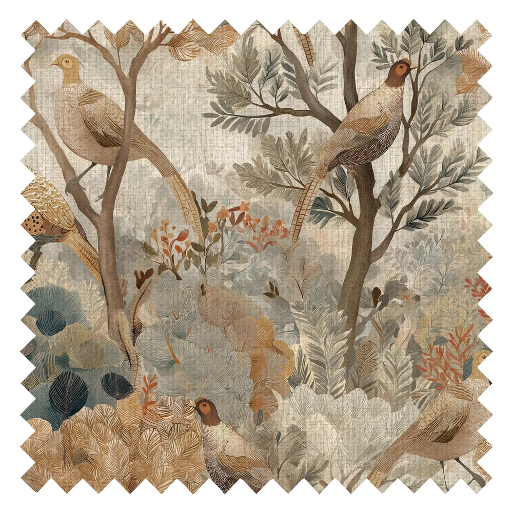 The Laird's Game Fabric in Rustic Neutrals