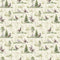 Pheasant Meadow Wallpaper in Cream