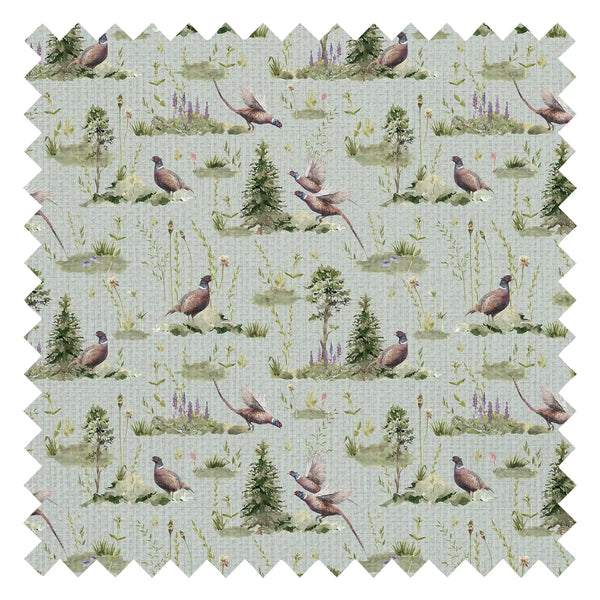 Pheasant Meadow Fabric in Sage