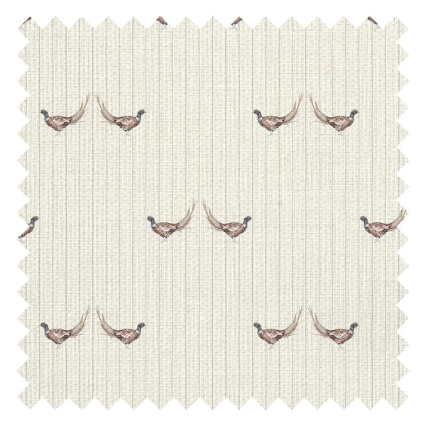 Brace Stripe Fabric in Cream